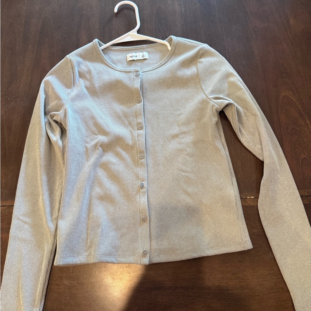 Hollister Light Gray Camisole Top